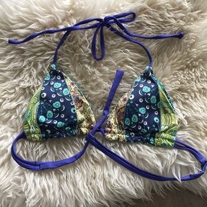 Maaji reversible bikini top size small
